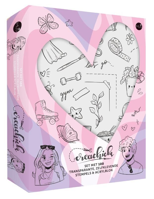 CreaChick; CreaChick stempelset