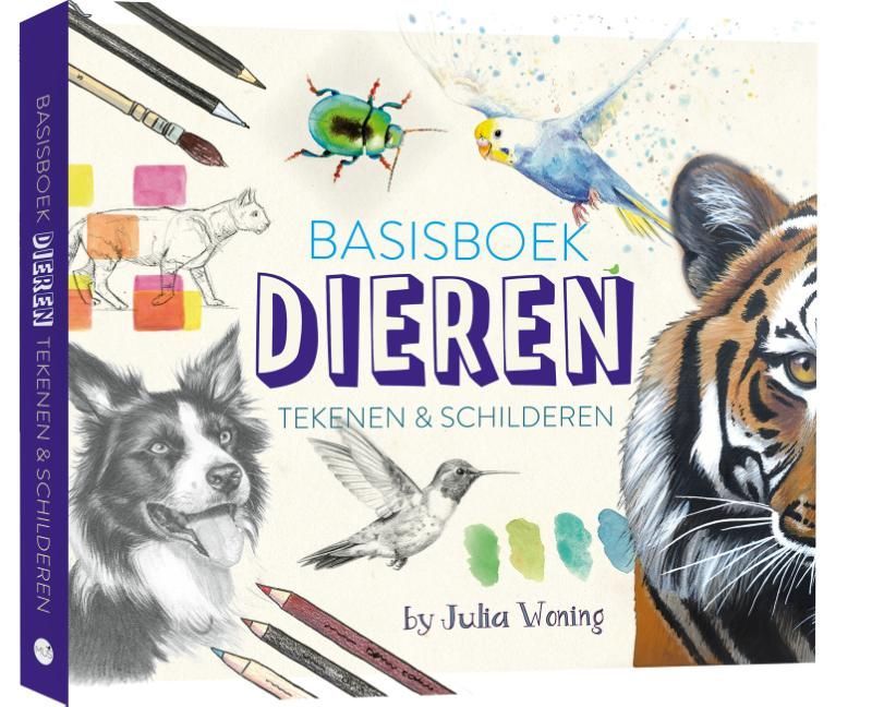 Julia Woning; Dieren tekenen & schilderen / Basisboek