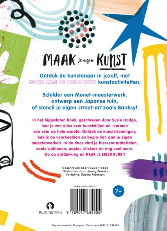Susie Hodge; Maak je eigen kunst