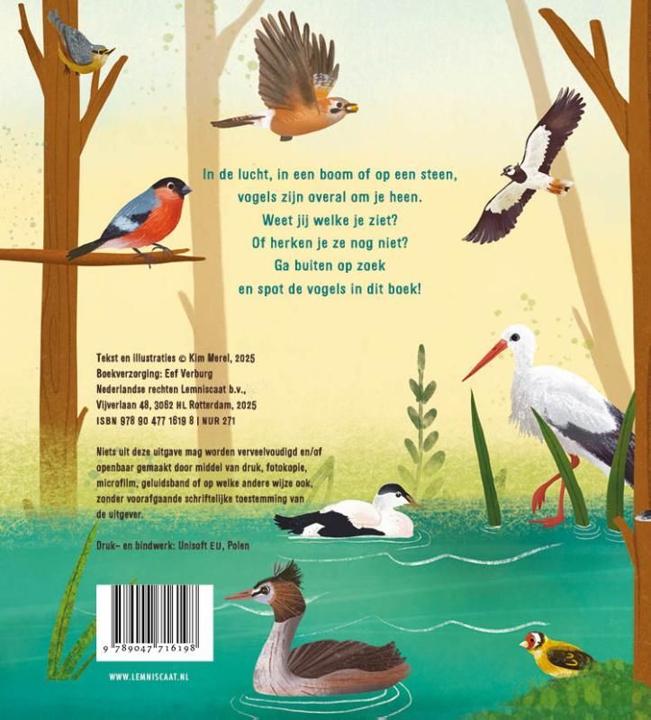 Kim Merel; Welke vogels zie jij?