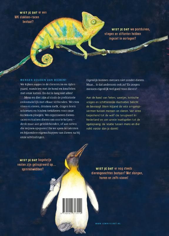 Stern Nijland; Mens en dier