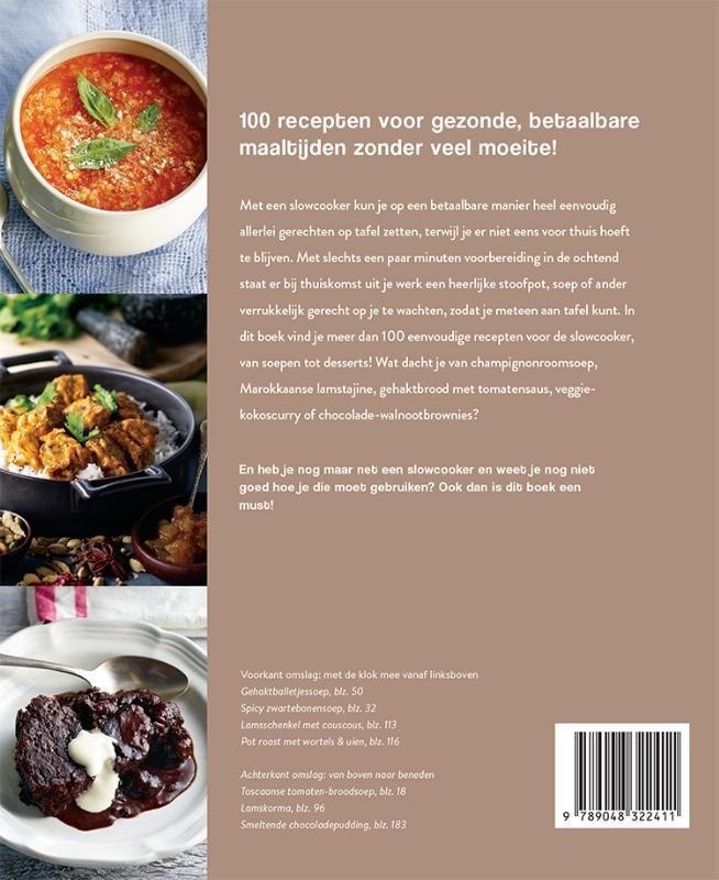 Johanna Thompson; 100 recepten voor de slowcooker