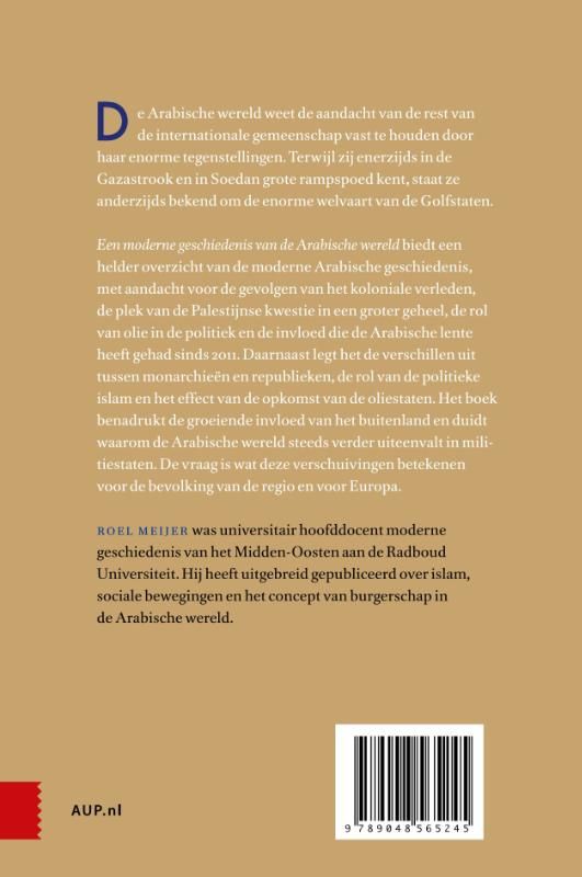 Roel Meijer; Een moderne geschiedenis van de Arabische wereld