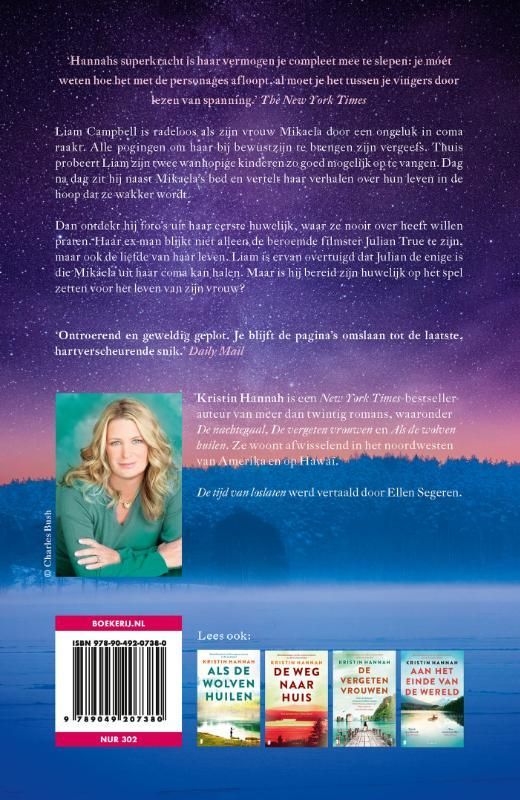 Kristin Hannah; De tijd van loslaten