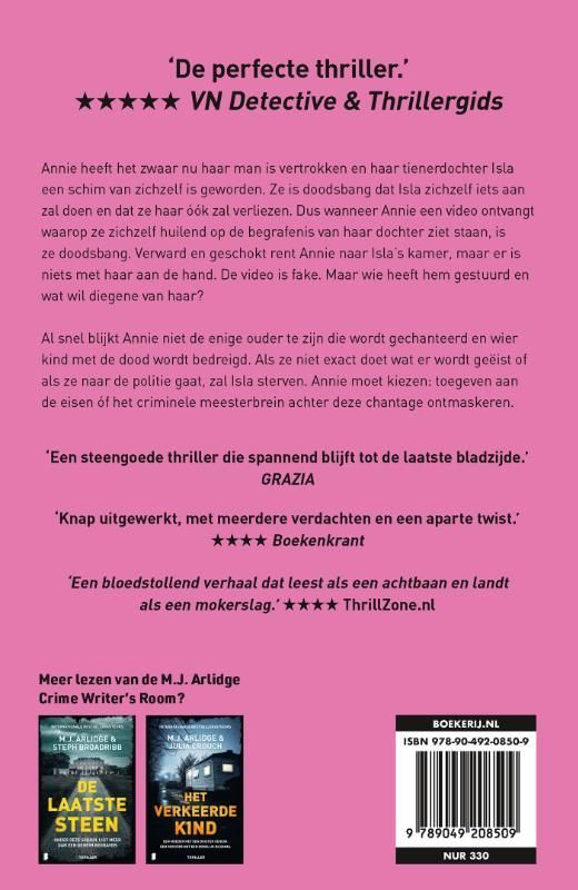 M.J. Arlidge; Jouw kind is de volgende