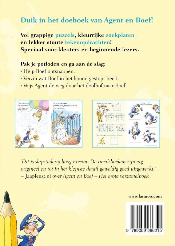 Tjibbe Veldkamp; Agent en Boef - Doeboek