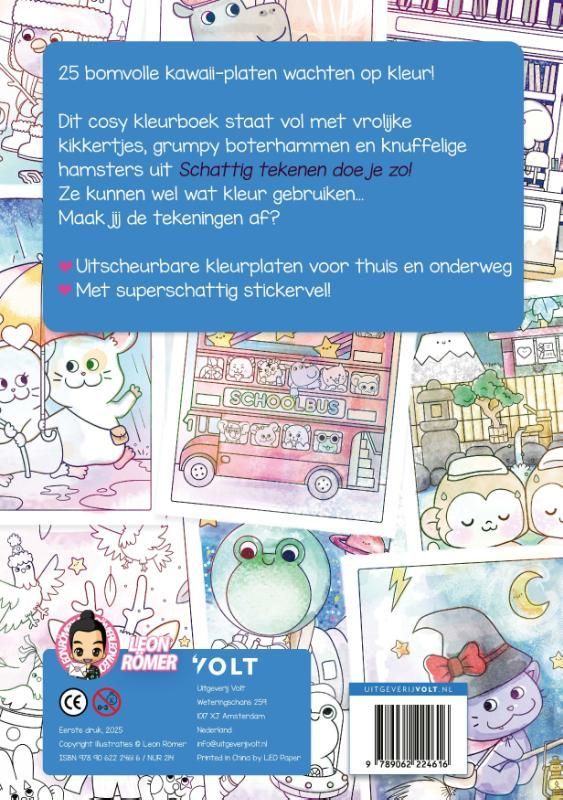 Leon Römer; Schattig kleuren