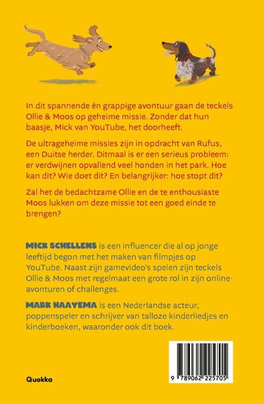 Mick Schellens; Ollie & Moos op geheime missie