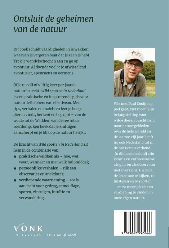 Paul Cosijn; Wild spotten in Nederland