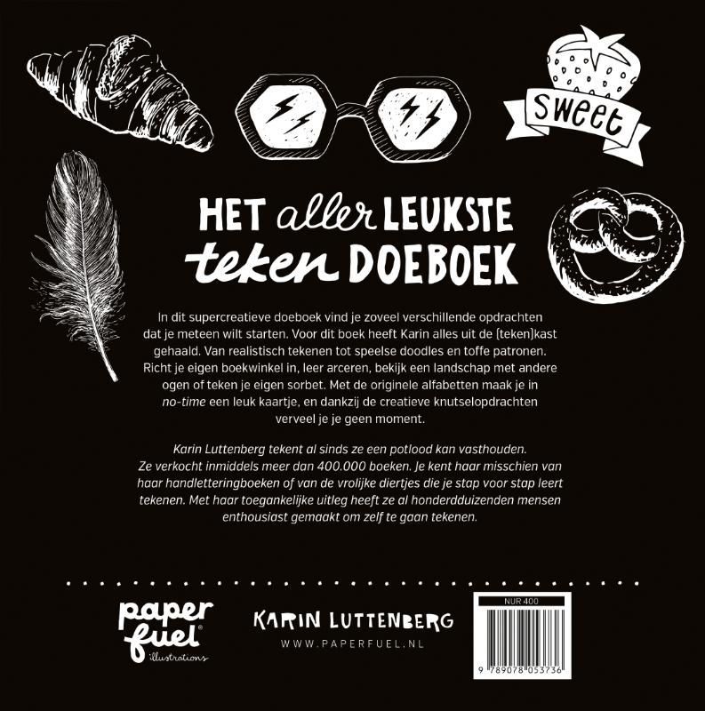Karin Luttenberg; Het allerleukste teken-doeboek