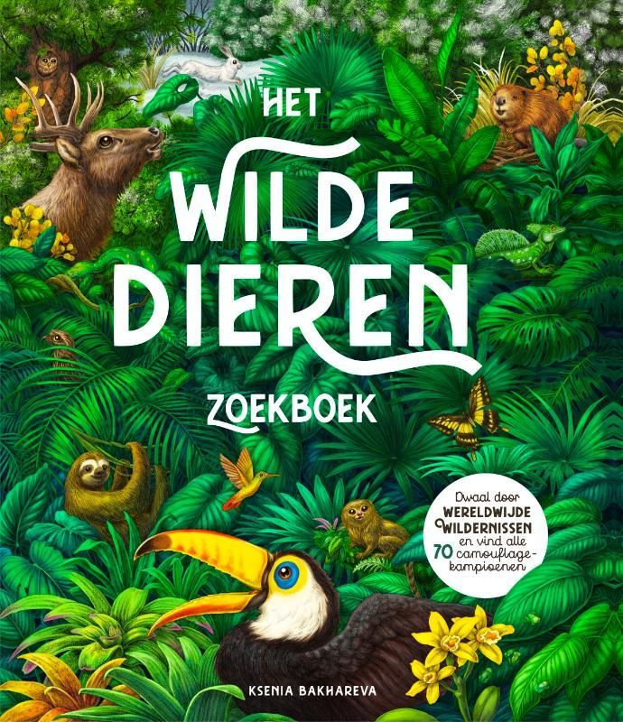 Rachel Williams; Het wilde dieren zoekboek