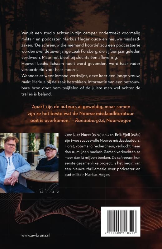 Jørn Lier Horst; De schreeuw