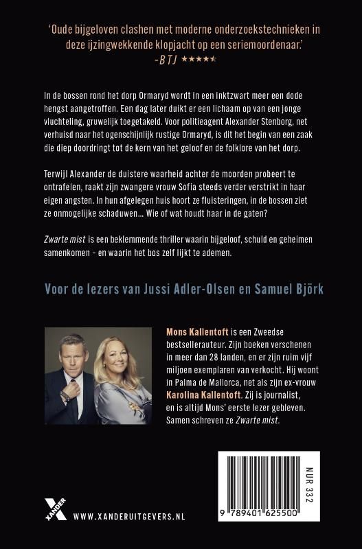 Mons Kallentoft; Zwarte mist