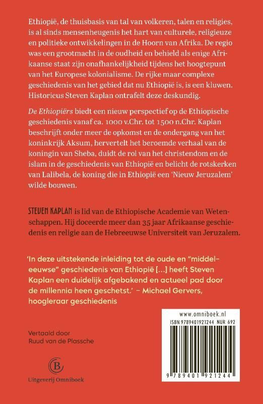 Steven Kaplan; De Ethiopiërs
