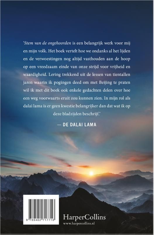 Dalai Lama; Stem van de ongehoorden