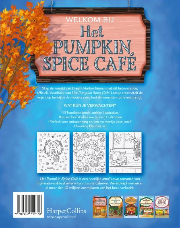 Laurie Gilmore; Het Pumpkin Spice Café-kleurboek