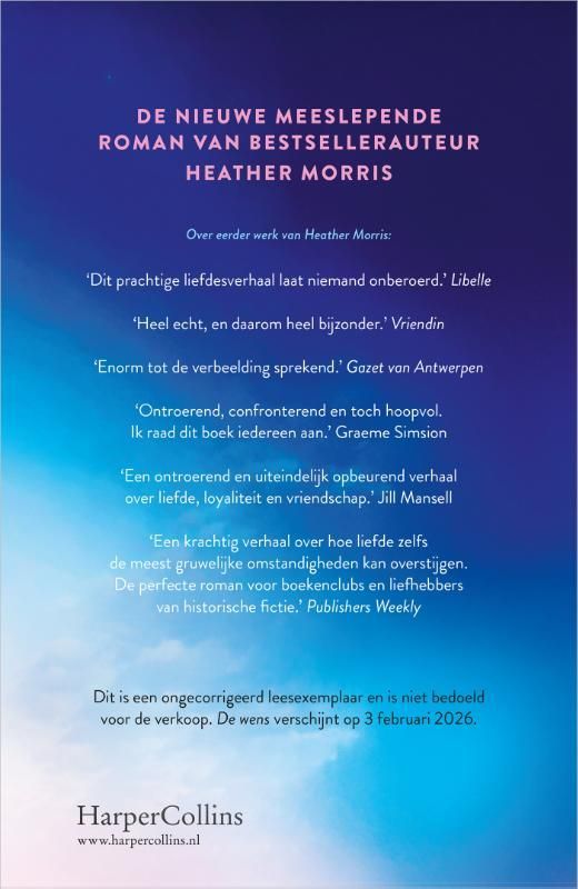 Heather Morris; De wens