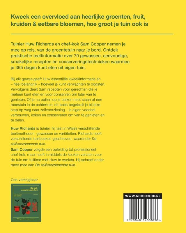 Huw Richards; 365 dagen eten uit eigen tuin