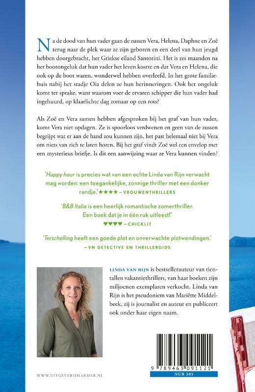 Linda van Rijn; Santorini