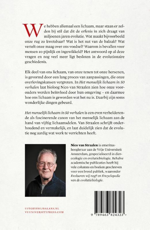 Nico van Straalen; Het menselijik lichaam in 50 verhalen