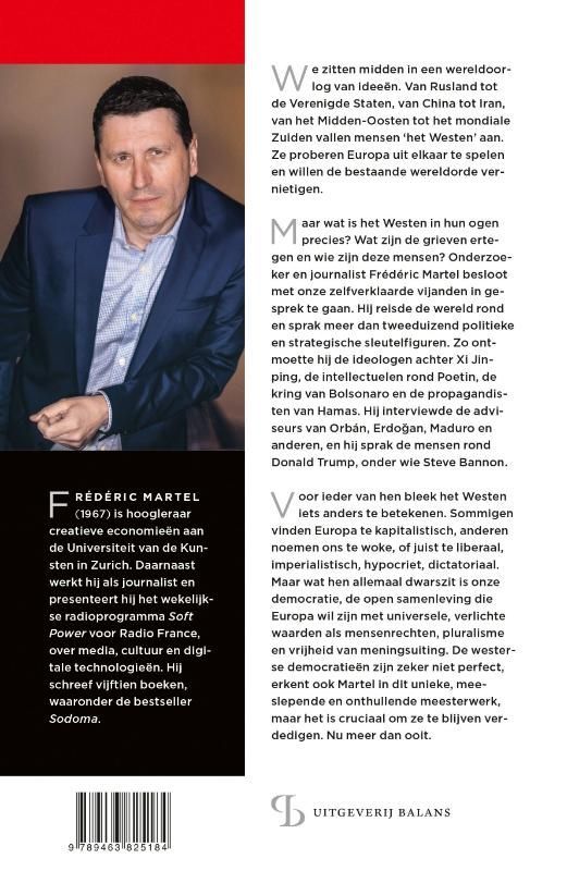 Frédéric Martel; Tegen het Westen