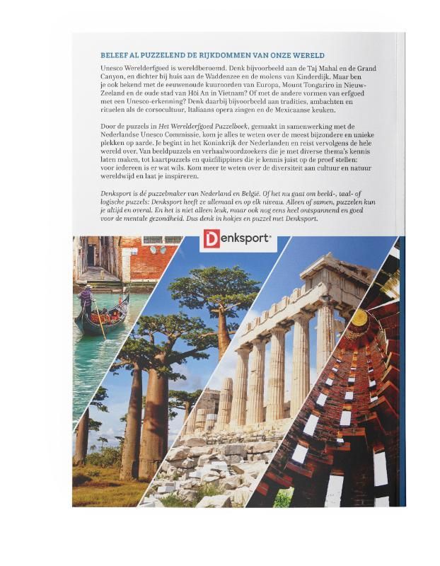 Het Werelderfgoed Puzzelboek