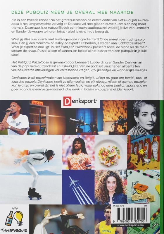 Denksport; Het PubQuiz Puzzelboek - De Tweede ronde