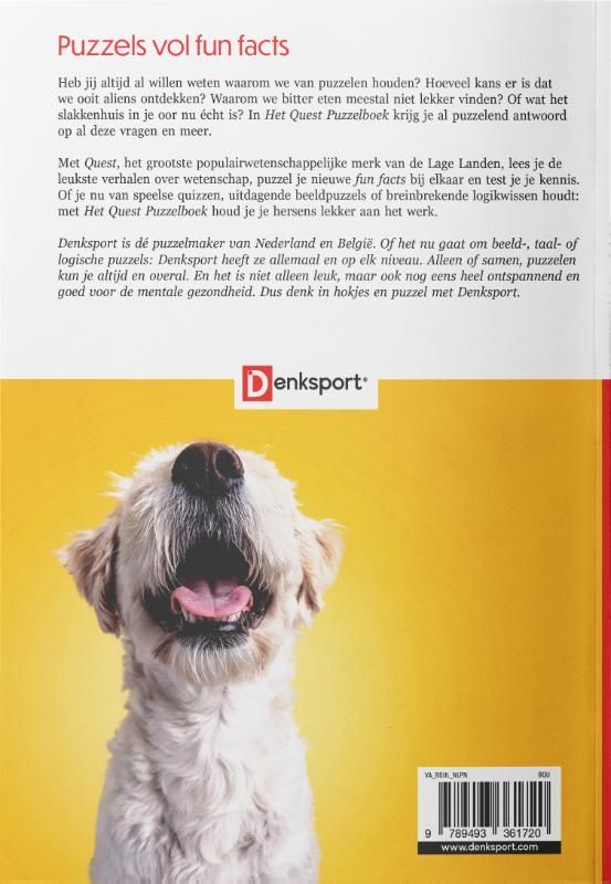 Denksport - Hert Quest Puzzelboekje