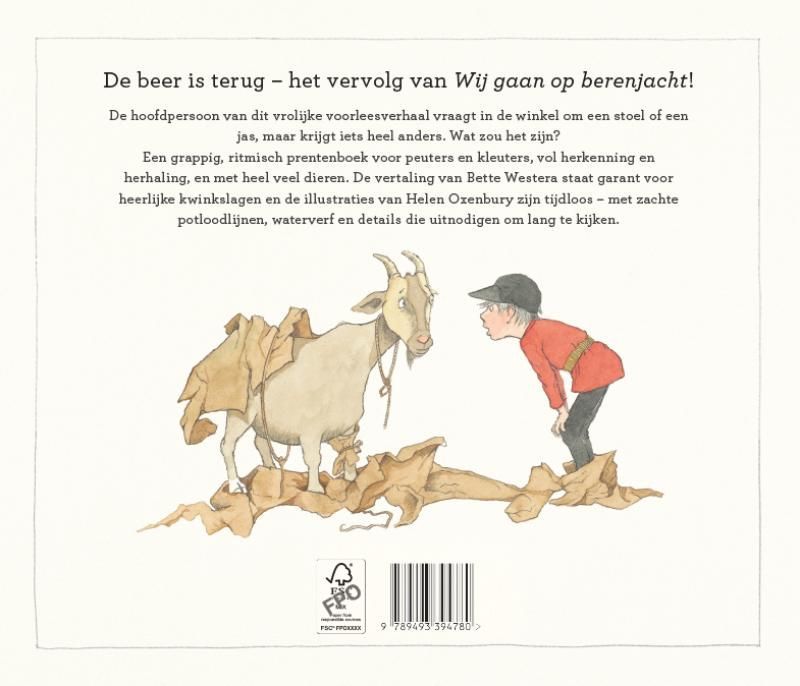 Michael Rosen; Wat ruik ik? Een beer!