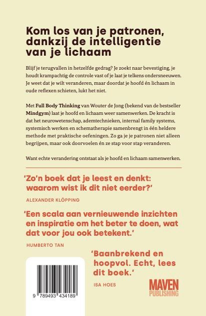 Wouter de Jong; Full Body Thinking