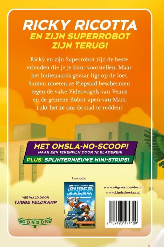 Dav Pilkey; Ricky Ricotta's Superrobot en de Videovogels