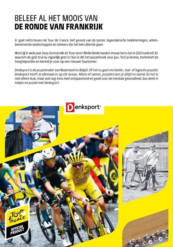 Denksport - Het Tour de France Puzzelboek