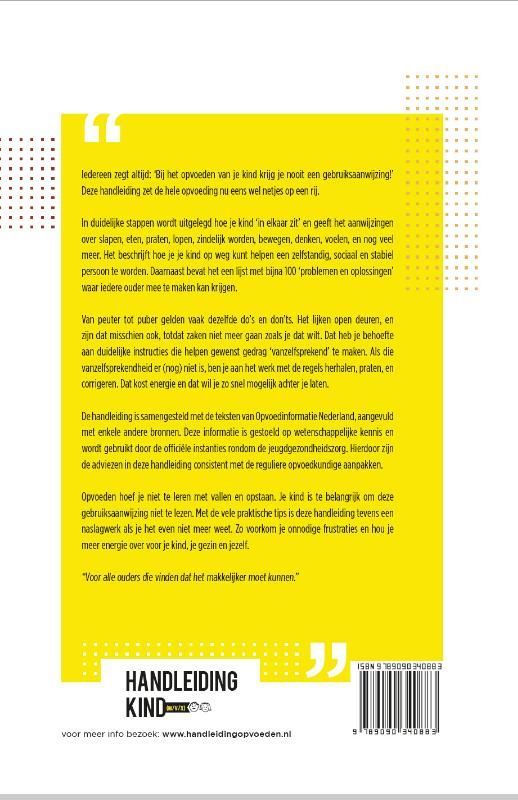 Sander Hefting; Handleiding Kind