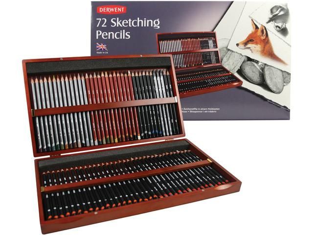 Derwent - Sketching Potloden (72 kleuren)