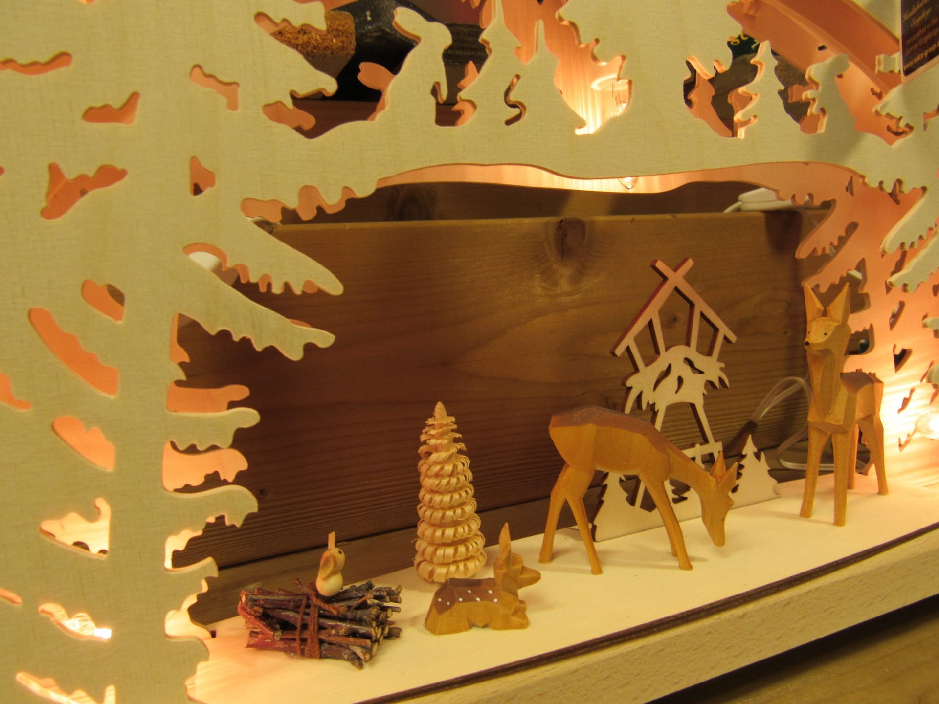 3D-Lichtboog 'Wildfütterung