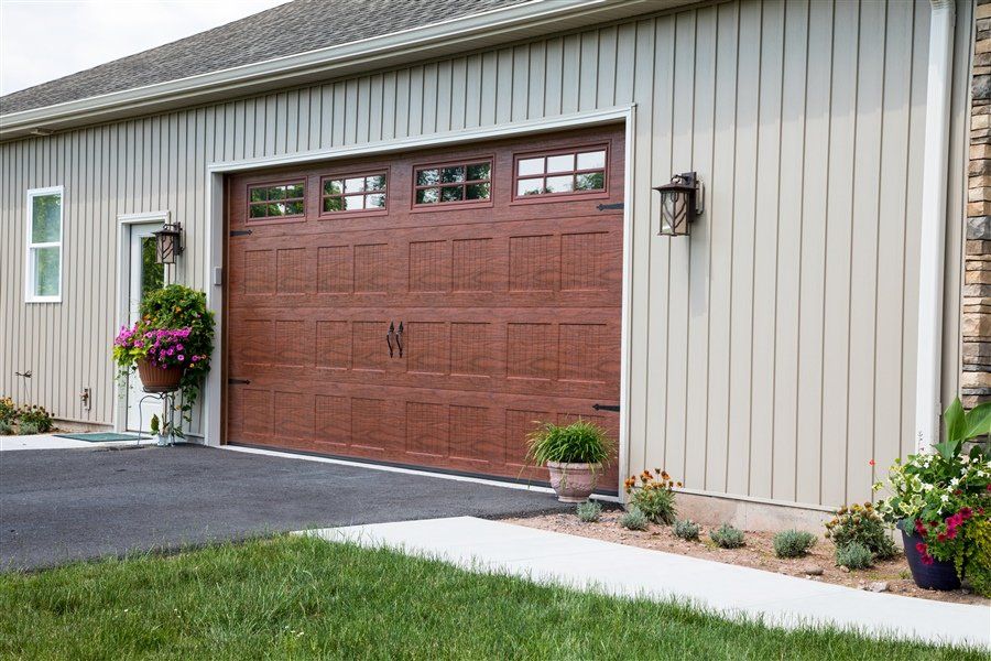 Model 60 in Mahogany with 6 Pane Windows with Decorative Hardware