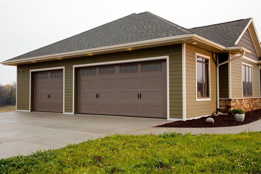 Model 61 in Bronze with 3 Pane Windows and Decorative Handles