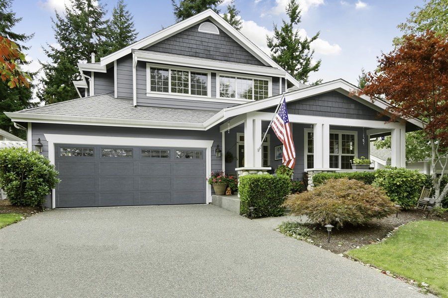 Model 63 in Graywood with 3 Pane Windows