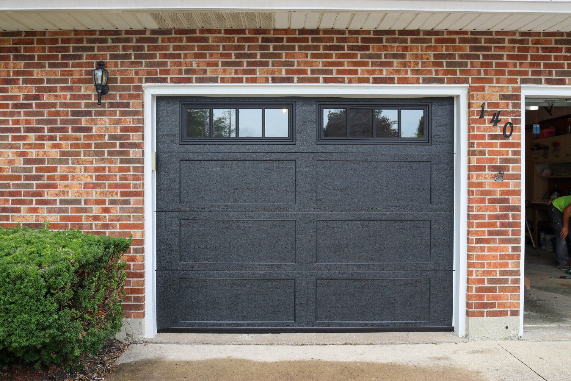 Model 63 in Carbon Black with 4 Pane Windows