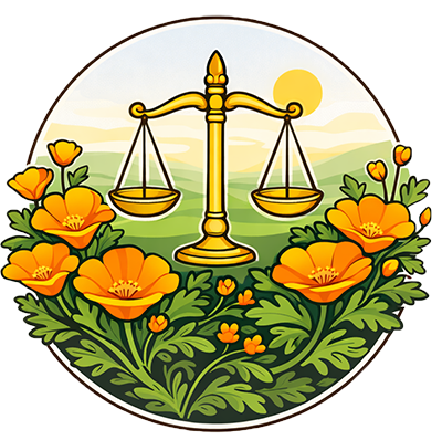 Three outline poppies with leaves.