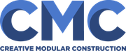 Company logo for Creative Modular Construction with large letters