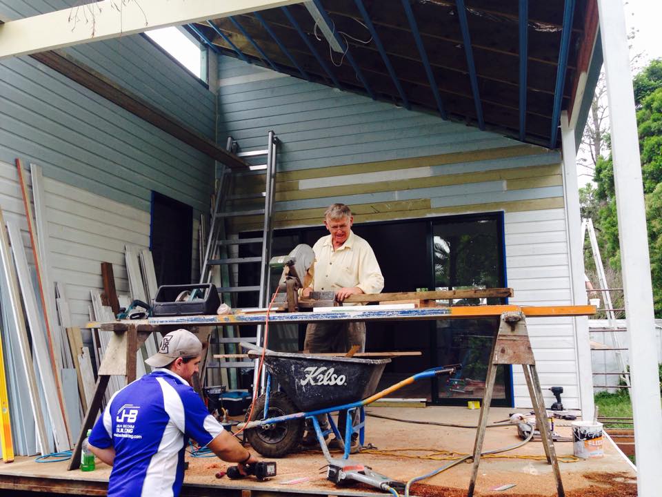 Two Construction worker Building A House — Projects Gallery in Northern Rivers Region, NSW