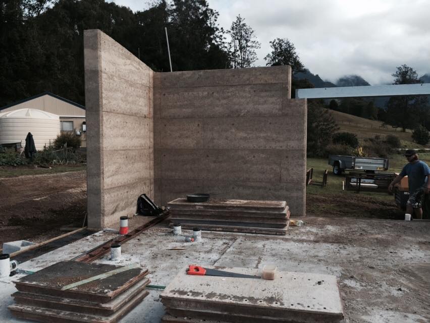 House Construction Wall Side Inside — Projects Gallery in Northern Rivers Region, NSW