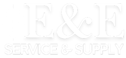 E & E Service & Supply Logo