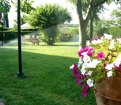 irrigazione di giardino