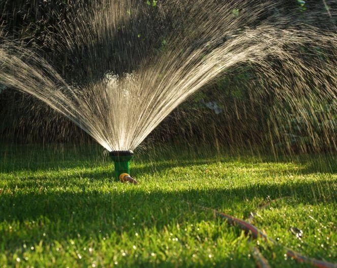 impianto di irrigazione per giardini