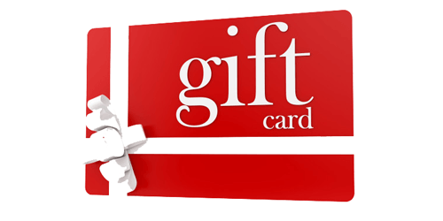 Red and White Gift Card