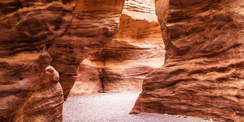 Trail through the Painted Canyon Jeep Tour