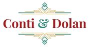 A logo for a company called conti & dolan