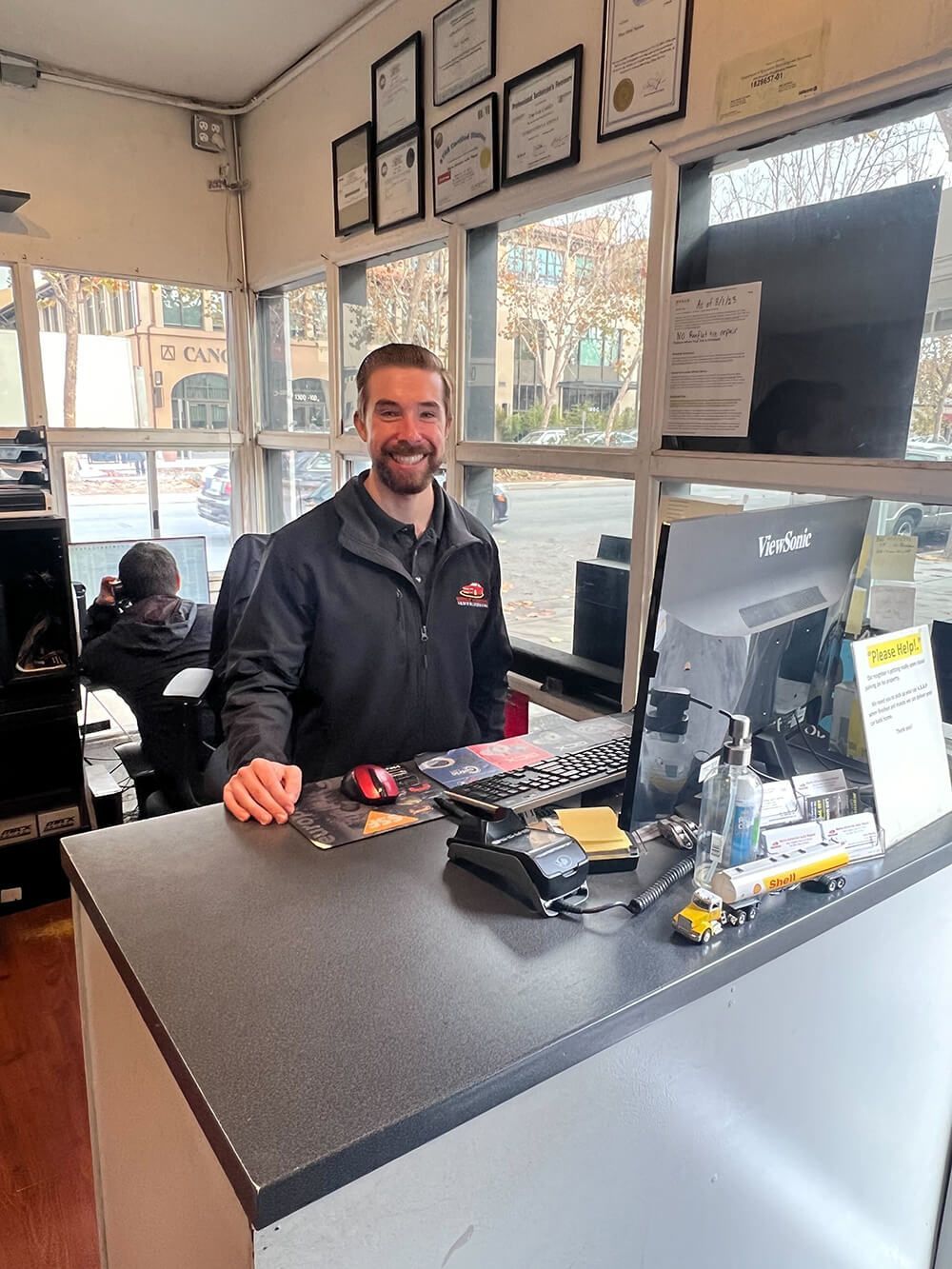 Menlo Atherton Auto Repair - Our Front Office